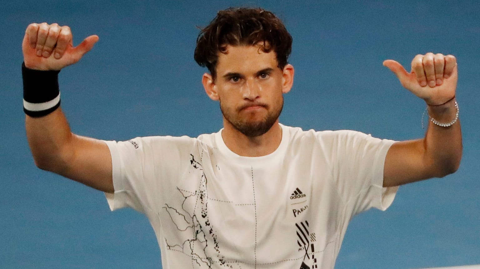 Dominic Thiem: Der Österreicher feierte gegen Lokalmatador Nick Kyrgios ein großes Comeback.