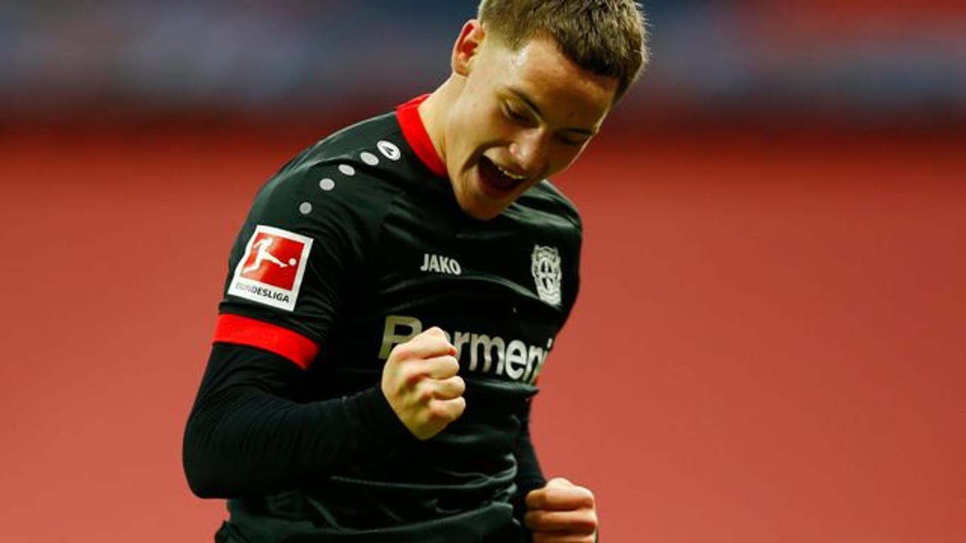 Florian Wirtz war bei Bayer in 24 Pflichtspielen in dieser Saison an 13 Toren beteiligt.