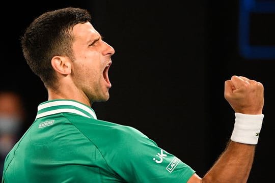 Kämpfte sich in die nächste Runde: Novak Djokovic.