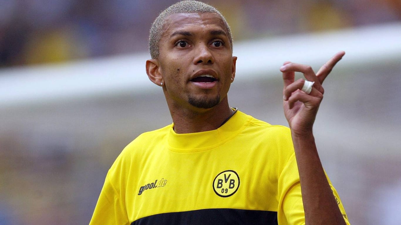 Márcio Amoroso: Der ehemalige BVB-Stürmer wechselte 2001 für viel Geld nach Dortmund.