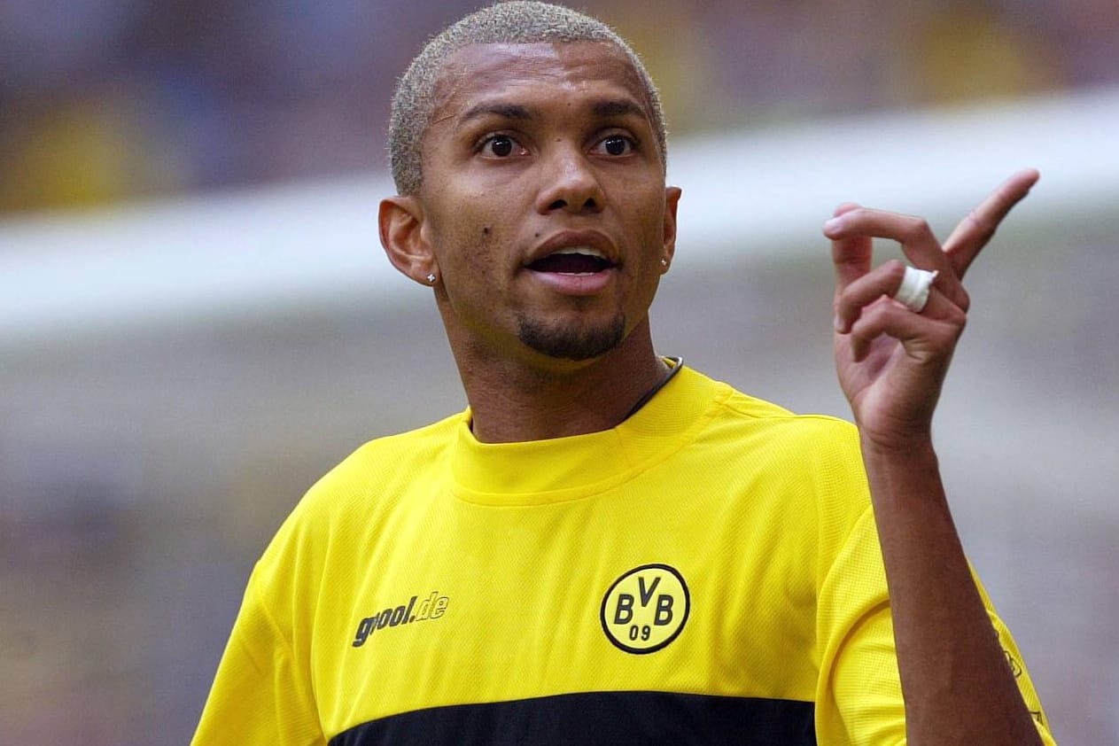 Márcio Amoroso: Der ehemalige BVB-Stürmer wechselte 2001 für viel Geld nach Dortmund.