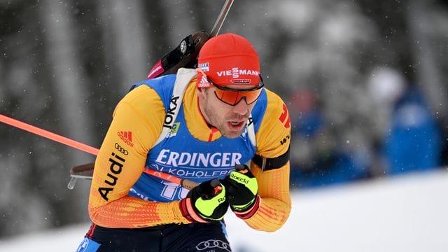 Arnd Peiffer kam im Sprint nur auf den enttäuschenden 36.