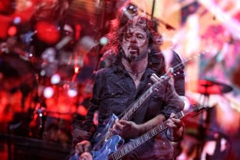Dave Grohl von der Rockband Foo Fighters.