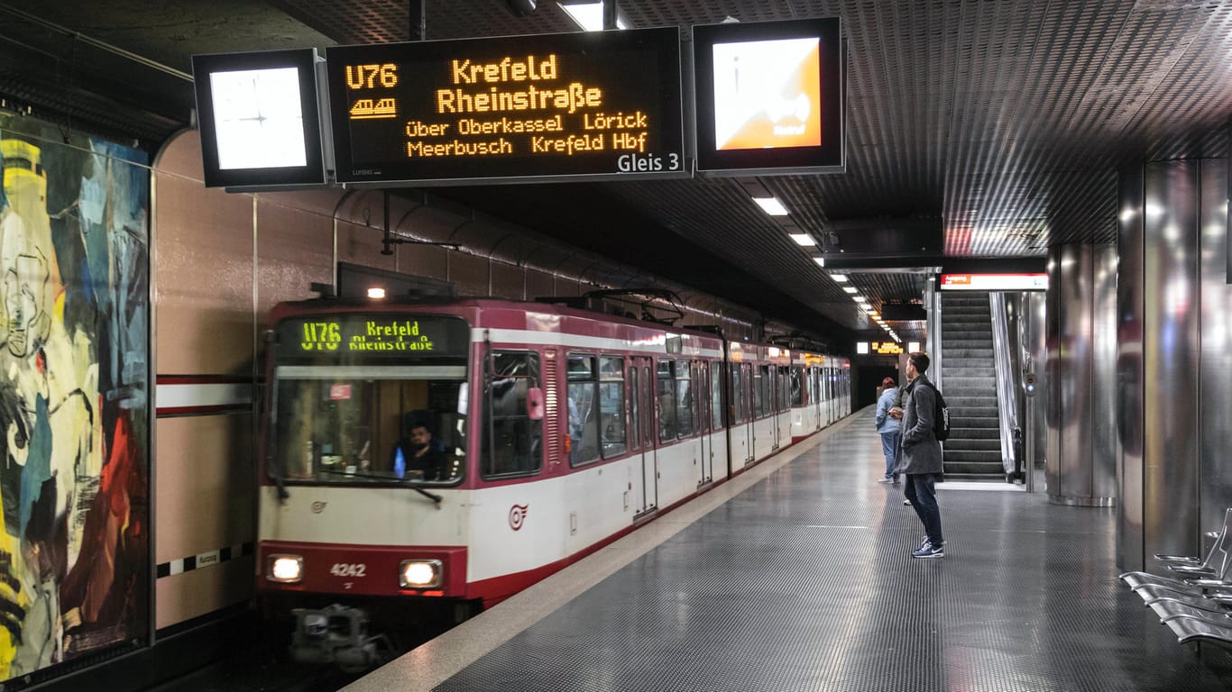 Nagelstudio Heinrich Heine Allee U Bahn Düsseldorf: Graffitis in Düsseldorfer U-Bahn womöglich Säure