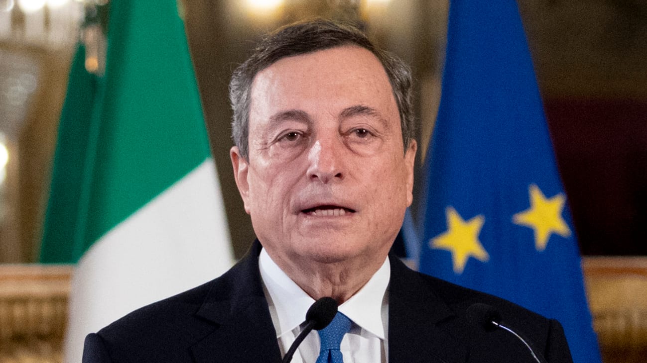 Mario Draghi: Der frühere Präsident der Europäischen Zentralbank (EZB) ist neuer Ministerpräsident Italiens.