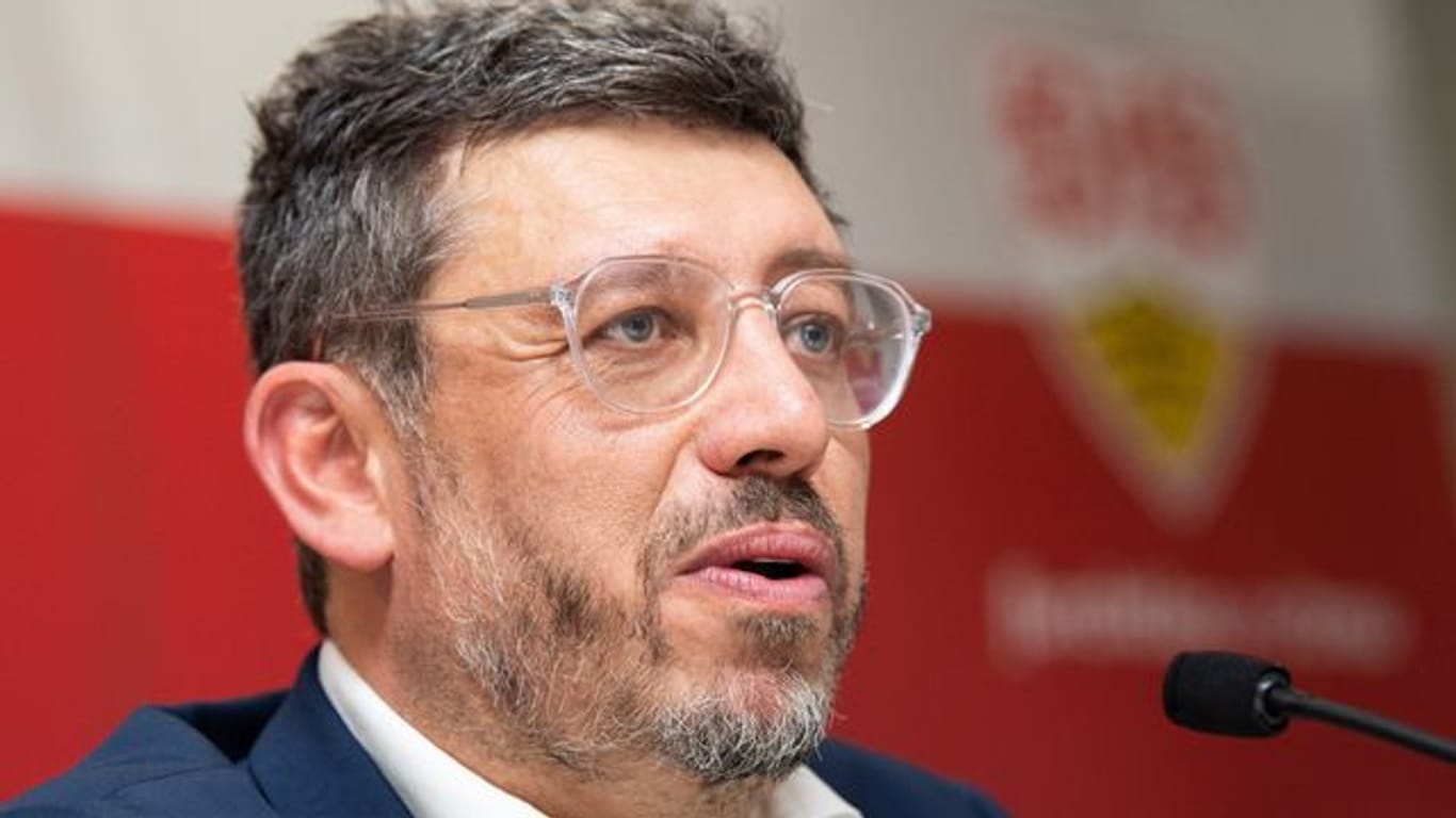 Wurde von seinen Stuttgartern Präsidiumsmitgliedern überstimmt: VfB-Präsident Claus Vogt.
