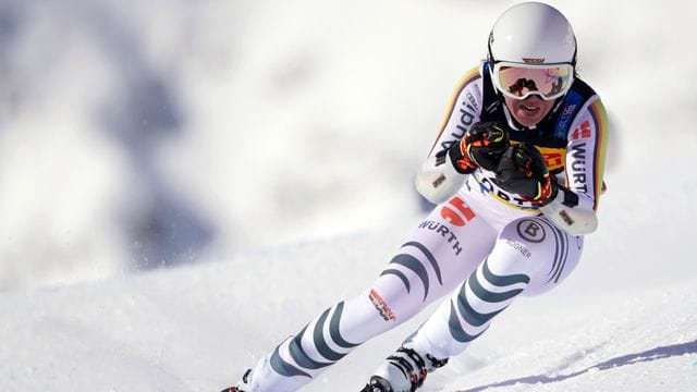 Erhofft sich eine WM-Medaille in Cortina d'Ampezzo: Kira Weidle. Erhofft sich eine WM-Medaille in Cortina d'Ampezzo: Kira Weidle.