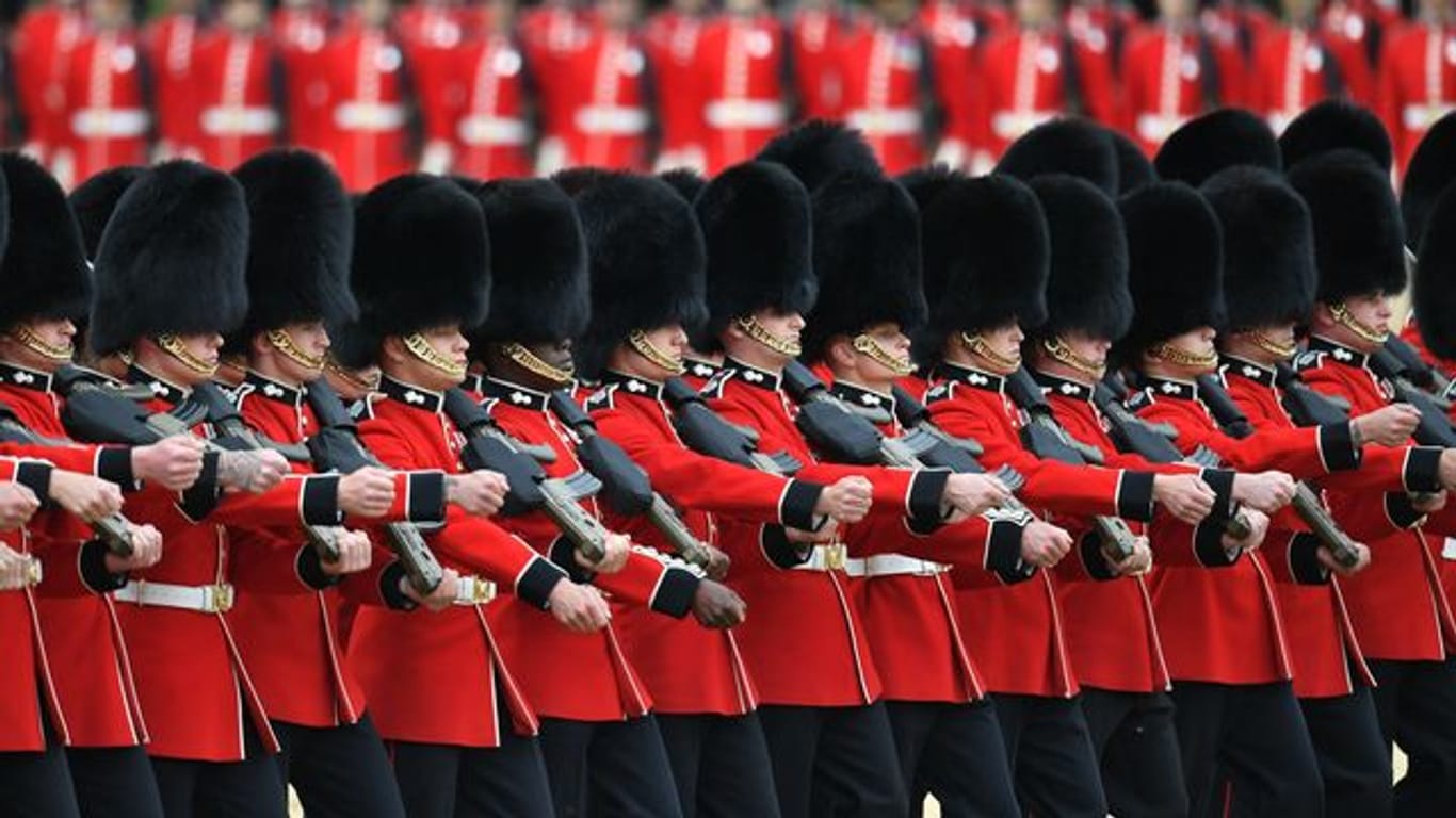 Die Grenadier Guards sind Teil des britischen Militärs, das in den kommenden Jahren deutlich schrumpfen soll.