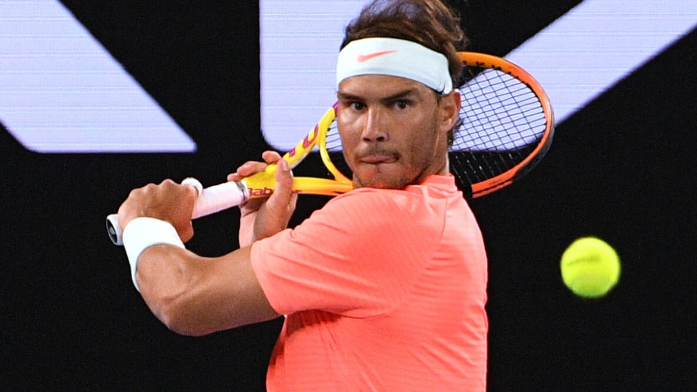 Rafael Nadal: Der Spanier hat sich für die Runde der letzten 16 qualifiziert.