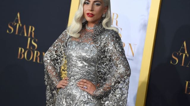 Lady Gaga bei der Premiere von "A Star is Born" in Los Angeles.