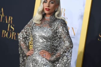 Lady Gaga bei der Premiere von "A Star is Born" in Los Angeles.
