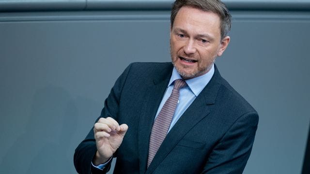 Christian Lindner, Fraktionsvorsitzender und Parteivorsitzender der FDP.