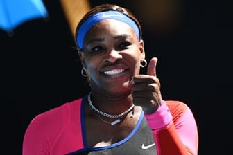 Freude bei Serena Williams.
