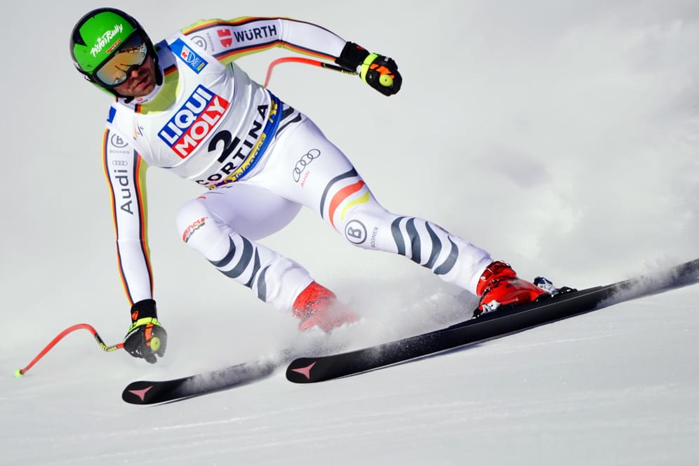 Ski alpin: Andreas Sander hat als nächster deutscher Skirennfahrer eine Medaille bei der Weltmeisterschaft in Cortina d'Ampezzo gewonnen.