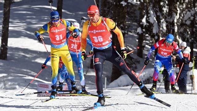 Arnd Peiffer lieft beim WM-Verfolgungsrennen auf den 20.