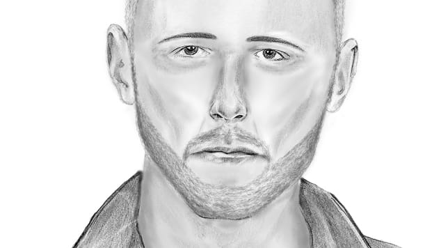 Das Phantombild des mutmaßlichen Schützen: Die Polizei sucht mit diesem Bild einen Mann, der vor einem Jahr einen 42-Jährigen am Tempodrom in Kreuzberg erschossen haben soll.