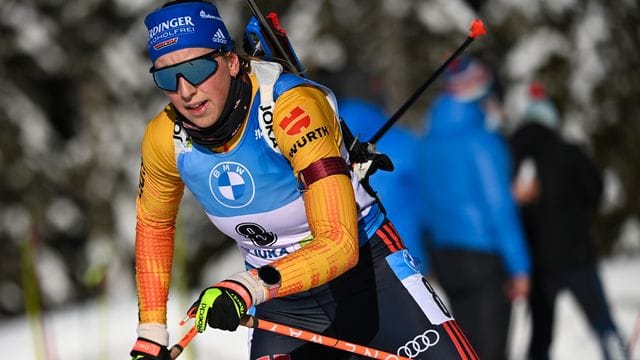 Lief in der WM-Verfolgung in die Top5: Franziska Preuß.