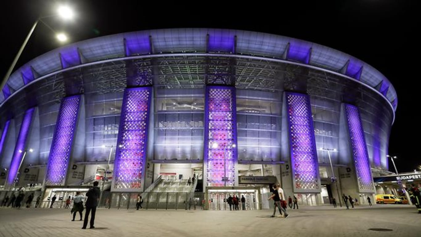 In der Puskas-Arena treffen in der Champions League RB Leipzig und der FC Liverpool aufeinander.