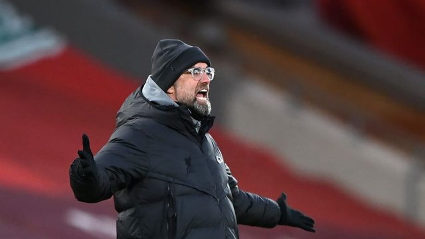 Trainer Jürgen Klopp steckt mit dem FC Liverpool in der Krise.