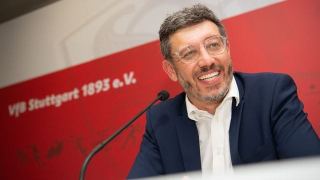 Claus Vogt, Präsident des VfB Stuttgart und einziger Kandidat für die kommende Präsidentschaftswahl.