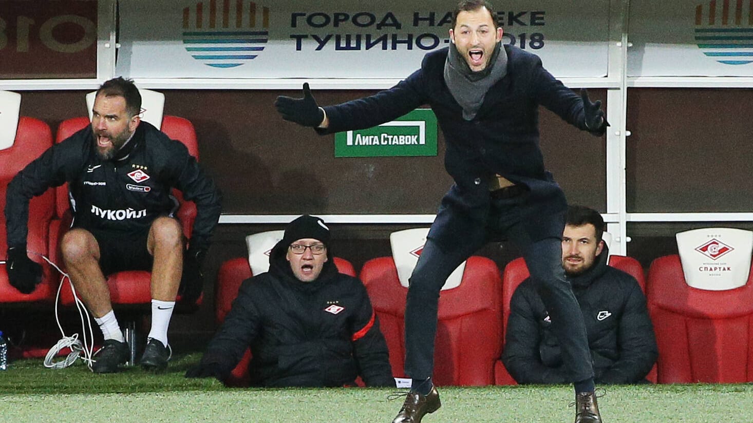 Domenico Tedesco: Im Mai ist Schluss bei Spartak Moskau.