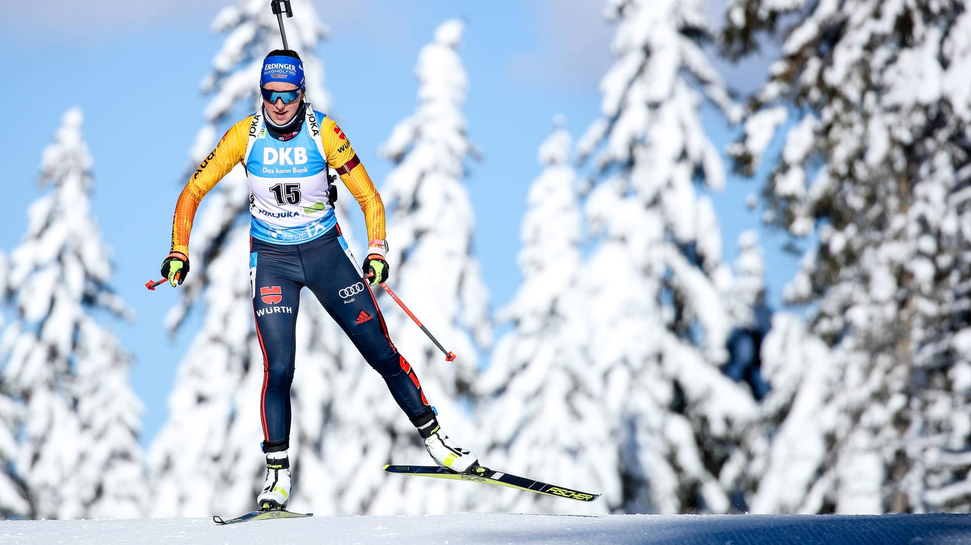 Pokljuka: Bisher konnte Franziska Preuß in Slowenien keine Medaille gewinnen, in der Verfolgung wurde sie Fünfte.