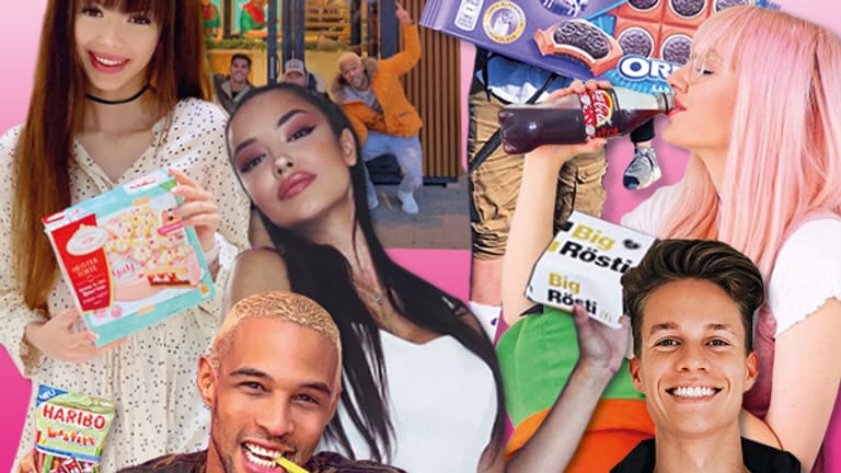 Influencer: Viele machen Werbung für Snacks und Süßwaren.