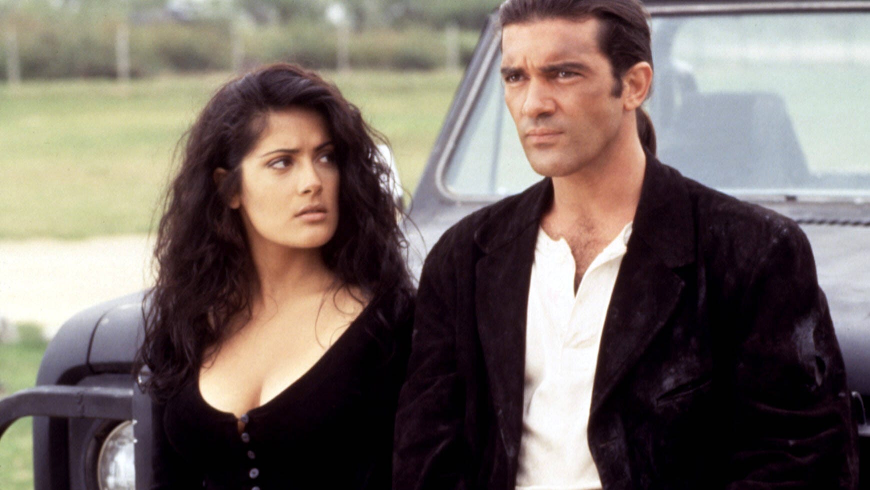 Salma Hayek und Antonio Banderas: 1995 standen sie gemeinsam für "Desperado" vor der Kamera.