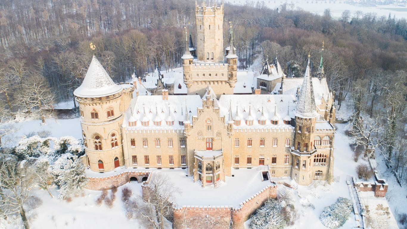 Schloss Marienburg: Die historistische Anlage ist seit Jahrhunderten in Familienbesitz.
