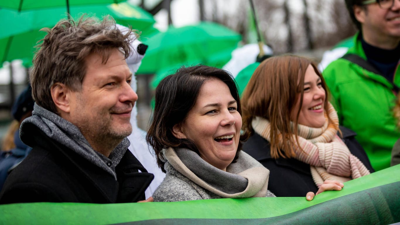 Robert Habeck und Annalena Baerbock: Die Grünen-Chefs dürfen sich über eine Rekordsumme freuen.
