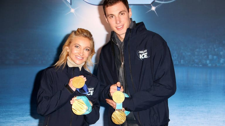 Aljona Savchenko und Bruno Massot: Sie haben 2018 Gold bei den Olympischen Spielen im Paarlauf gewonnen.