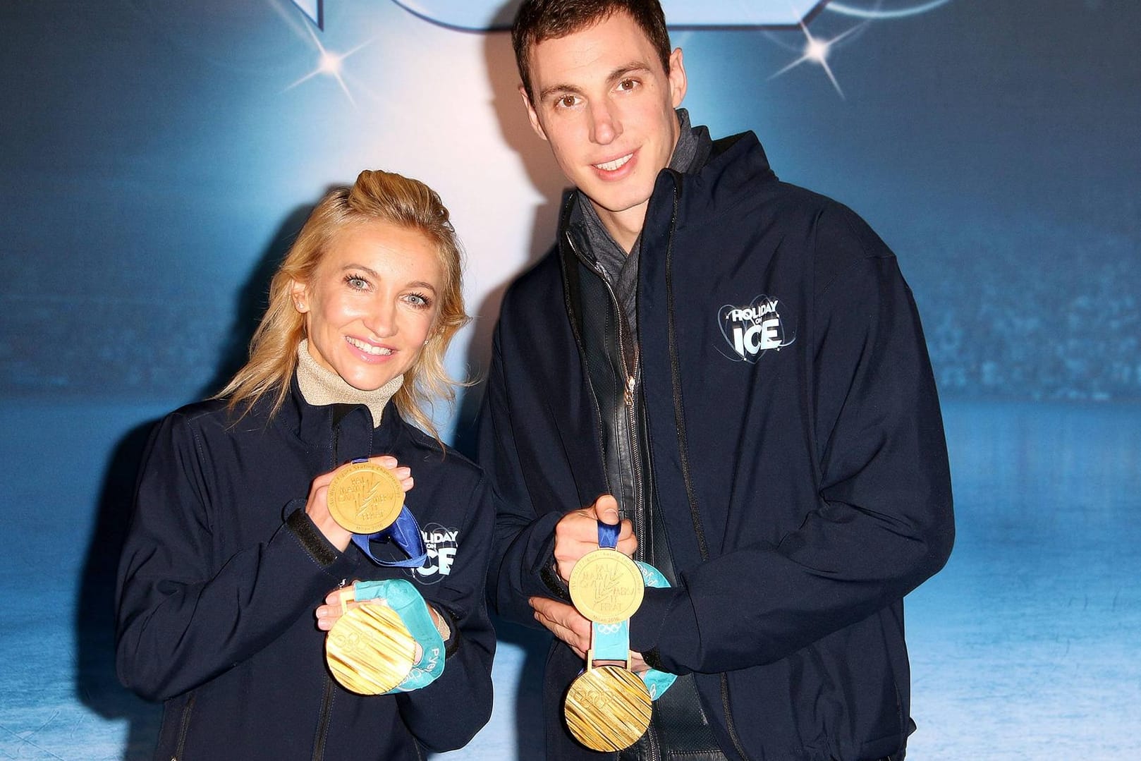 Aljona Savchenko und Bruno Massot: Sie haben 2018 Gold bei den Olympischen Spielen im Paarlauf gewonnen.