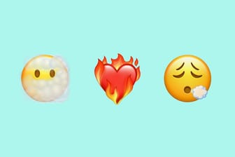 Einige der neuen Emojis: iPhone-Nutzer können bereits auf die neuen Bildchen zugreifen.