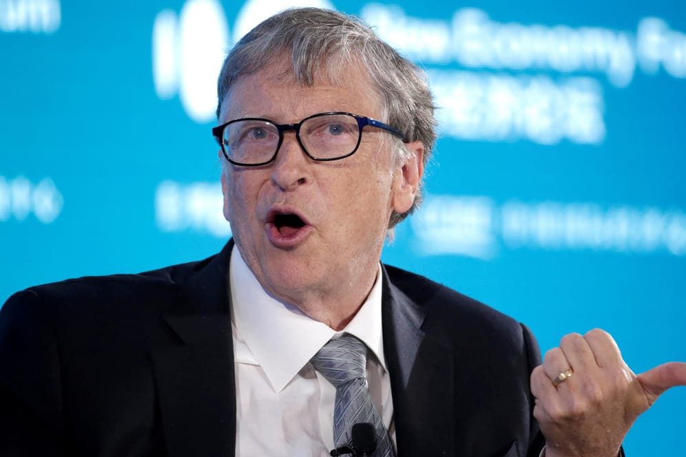 Bill Gates: Der Microsoft-Gründer wird immer wieder mit Verschwörungstheorien konfrontiert.