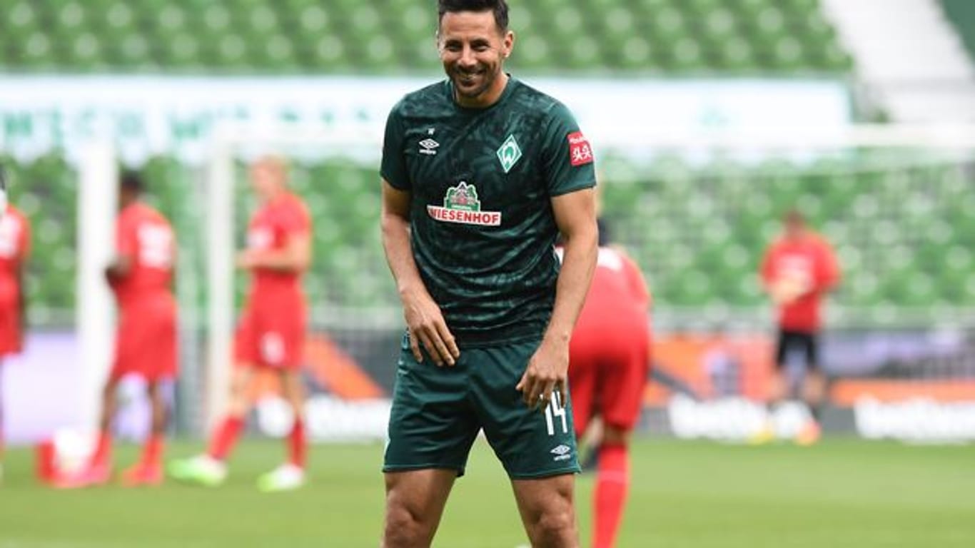 Claudio Pizarro hatte seine Karriere beim SV Werder Bremen beendet.