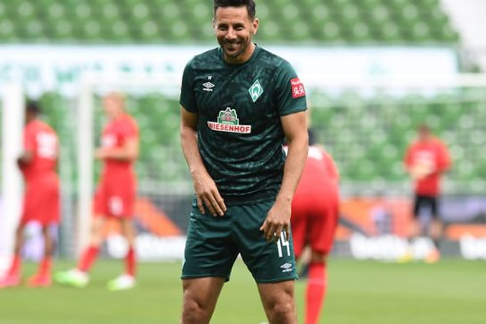 Claudio Pizarro hatte seine Karriere beim SV Werder Bremen beendet.