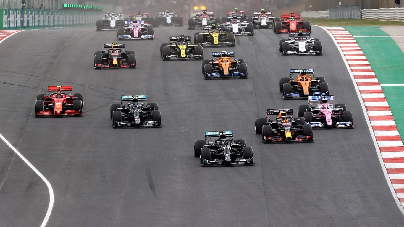 Die Formel-1-Boliden beim Start: Ab der neuen Saison ist die oberste Motorsportklasse nur bei Sky zu sehen.