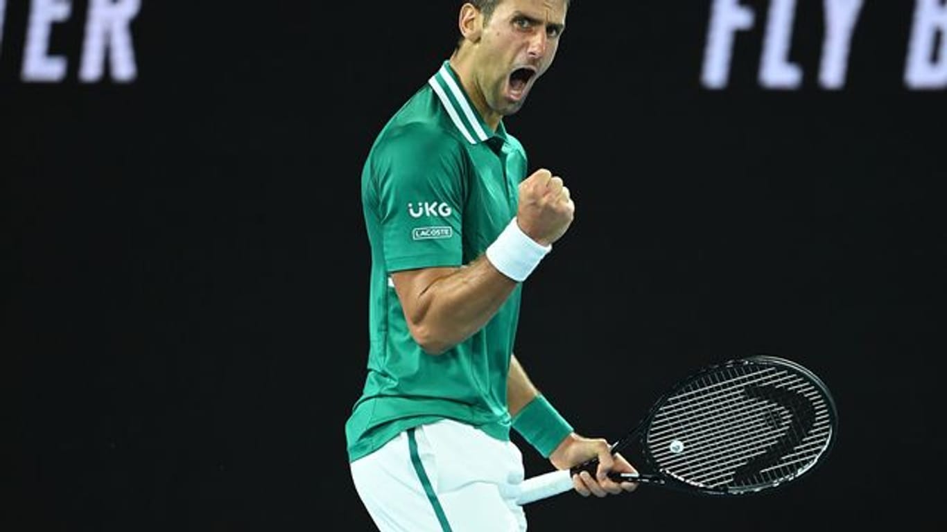 Wird alleiniger Rekordhalter der Tennis-Weltrangliste: Novak Djokovic.