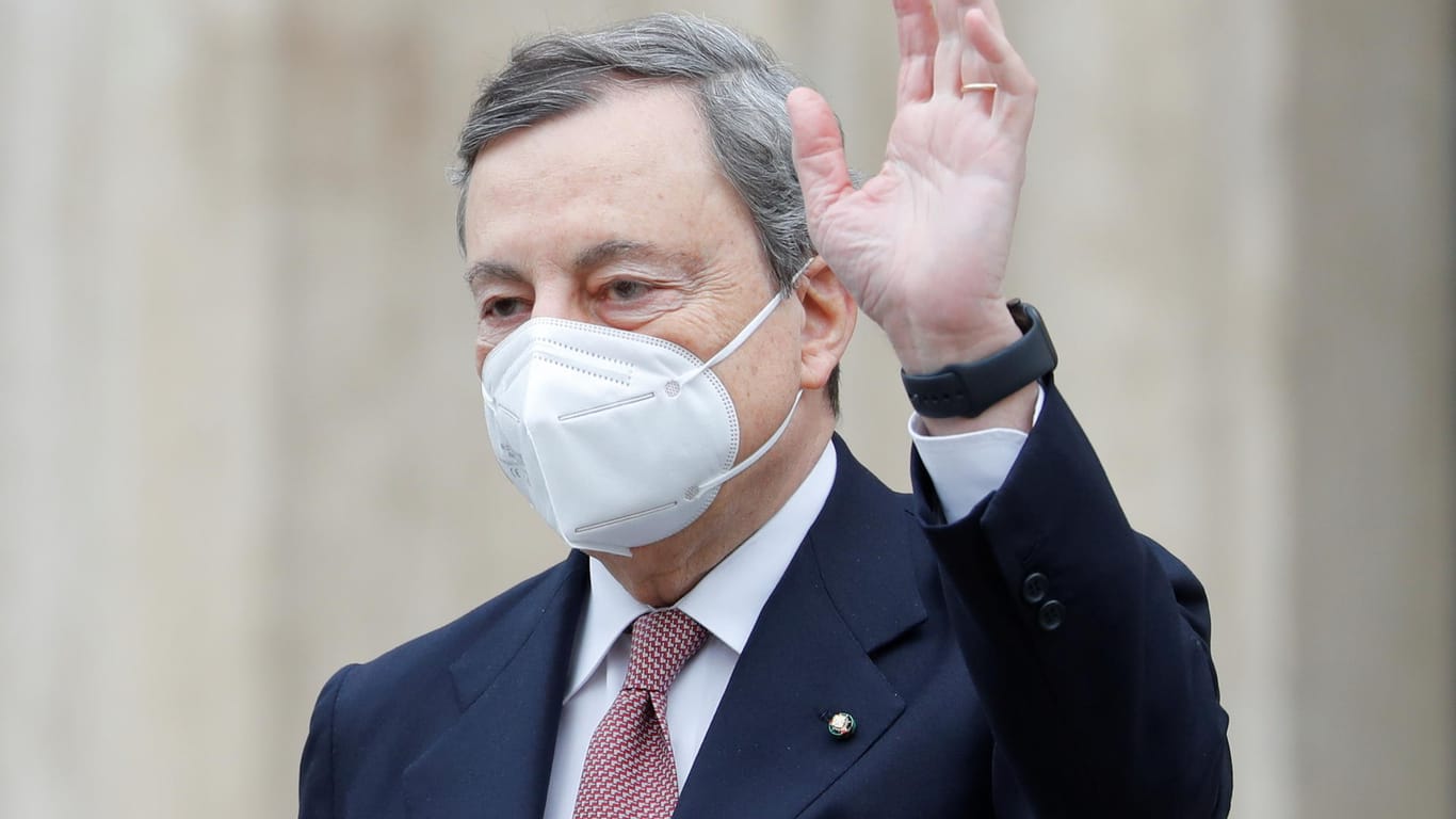 Mario Draghi: Der ehemalige EZB-Chef ist nun Italiens Ministerpräsident.