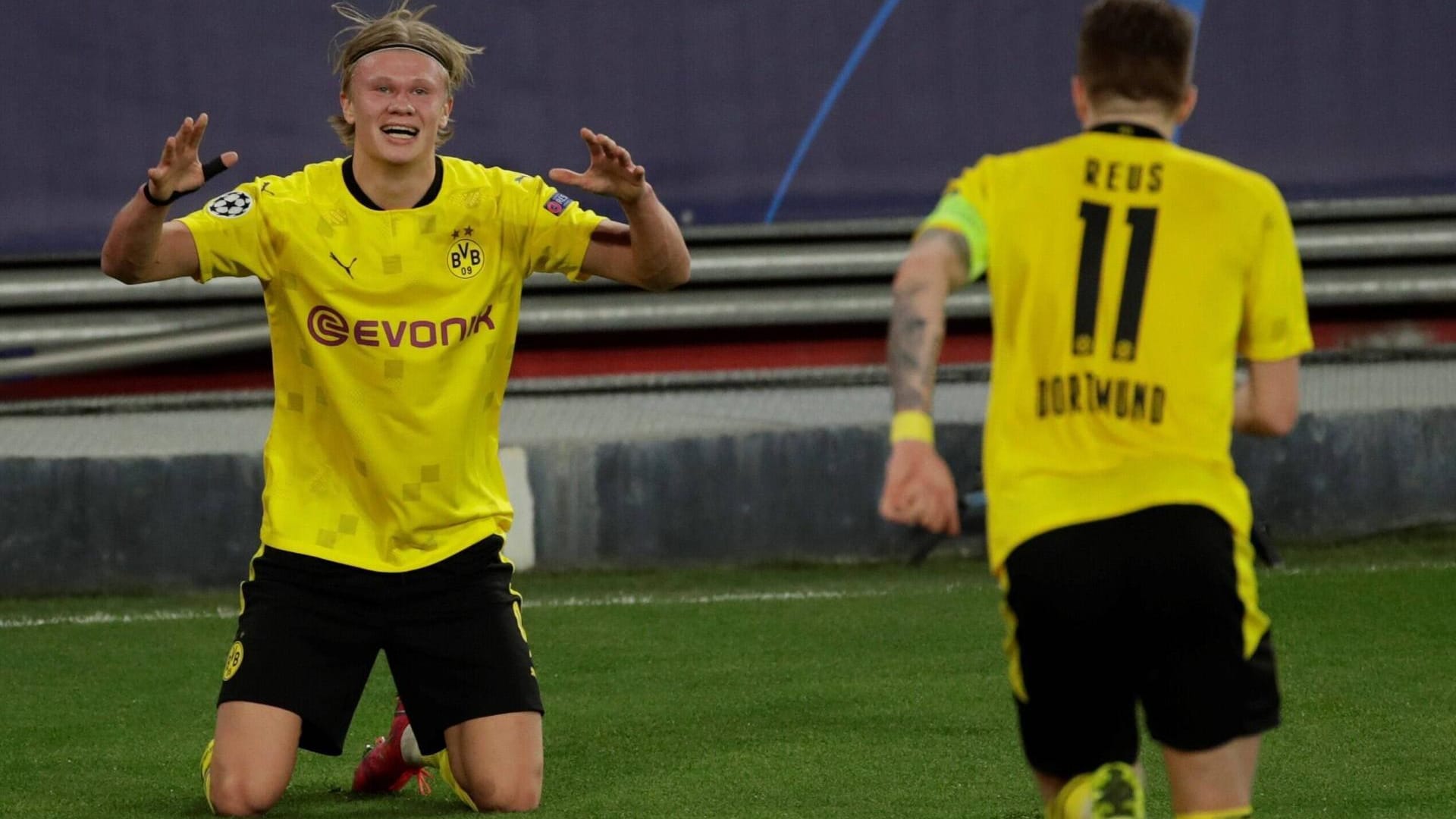 Erling Haaland: Der BVB-Torjäger traf doppelt in Sevilla. Erling Haaland: Der BVB-Torjäger traf doppelt in Sevilla.