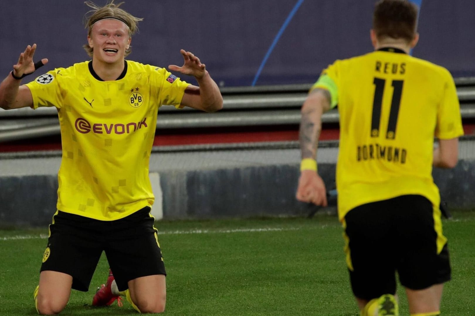 Erling Haaland: Der BVB-Torjäger traf doppelt in Sevilla.