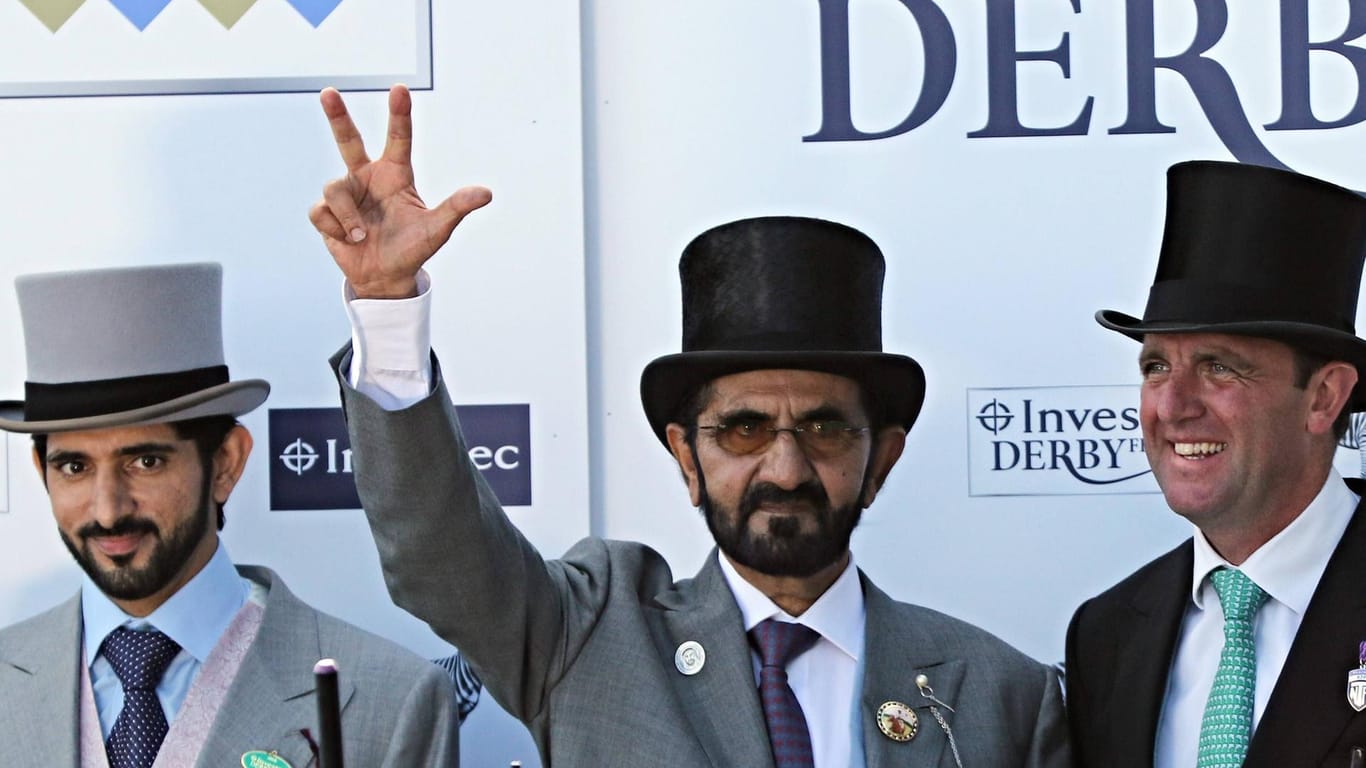 Dubais Diktator Mohammed bin Raschid al-Maktum, hier bei einem Pferderennen in England, inszeniert sich gern als weltoffener Herrscher. In London wurde er in Abwesenheit wegen Entführung und Folter verurteilt.