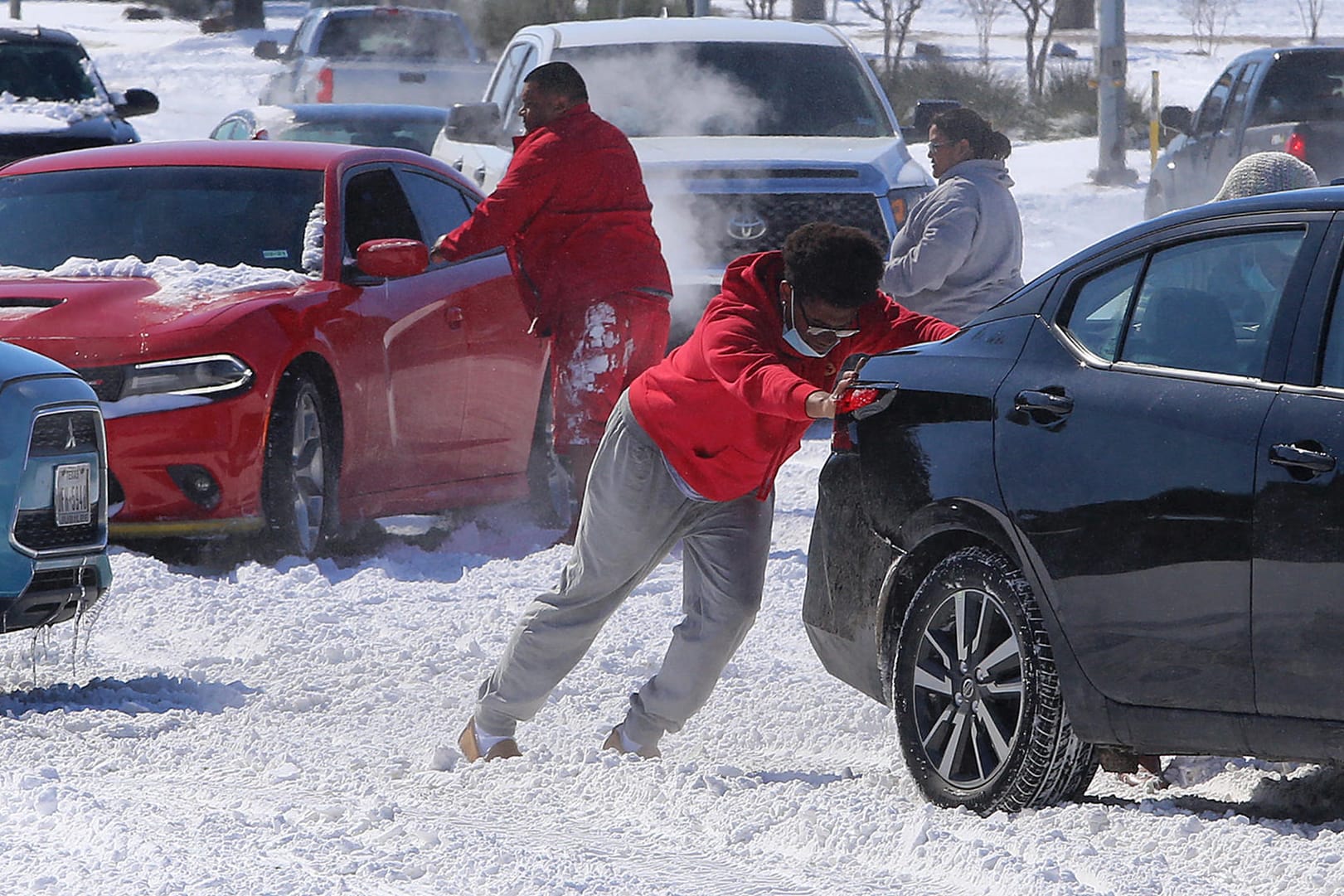 Winterchaos in Texas: In den kommenden Tagen werden erneut Winterstürme erwartet.