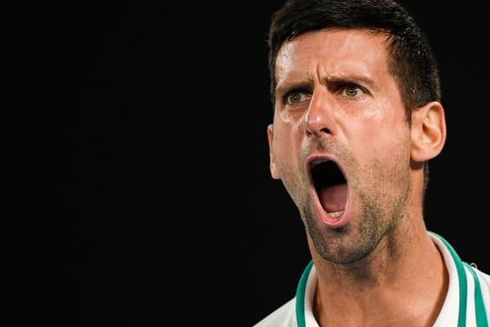 Novak Djokovic erreichte locker das Endspiel der Australian Open.