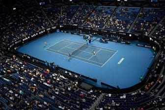 Nach dem Ende des Lockdowns in Melbourne haben 9661 Zuschauer die Australian Open der Tennisprofis besucht.
