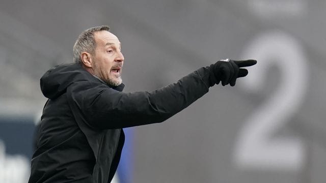 Trainer Adi Hütter formte Eintracht Frankfurt zu einem Spitzenteam.