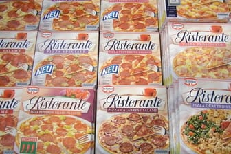 Tiefkühlpizzen: Einer der bekanntesten Hersteller bringt eine neue Sorte in den Handel. (Symbolbild)