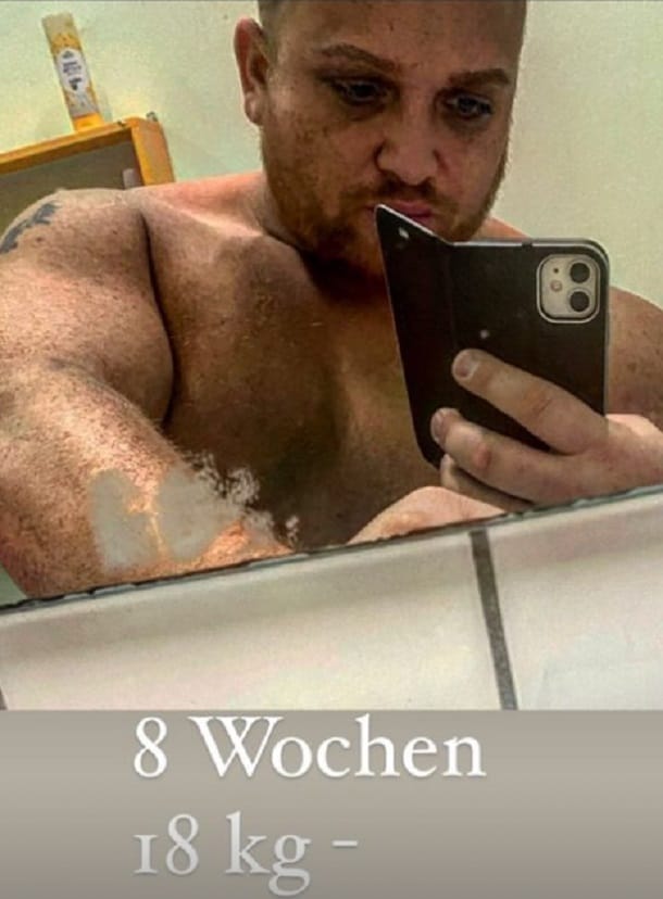 Menowin Fröhlich: Der Sänger wiegt jetzt 122 Kilo.