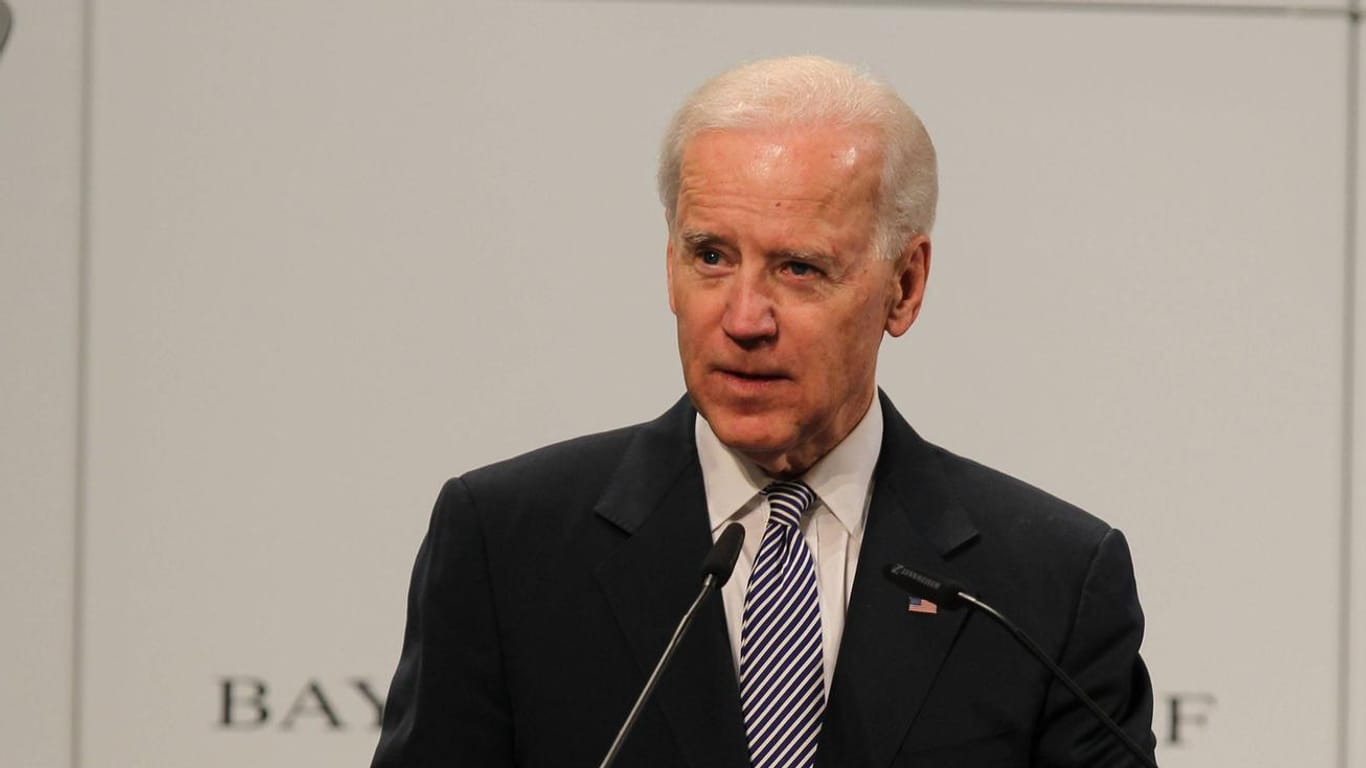 Joe Biden bei der Sicherheitskonferenz im Jahr 2013: Der US-Präsident nahm bereits vor seiner Präsidentschaft regelmäßig an der Veranstaltung teil. (Archivbild)