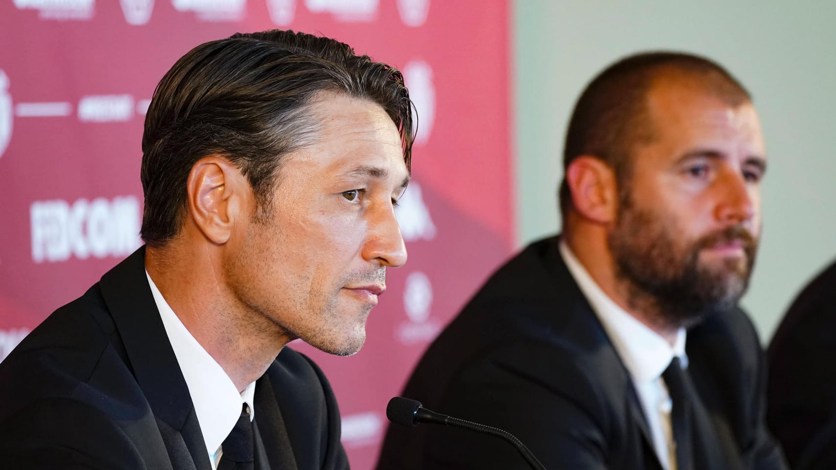 Niko Kovac (li.) wurde von Paul Mitchell (re.) geholt, um Monaco in die Zukunft zu führen.